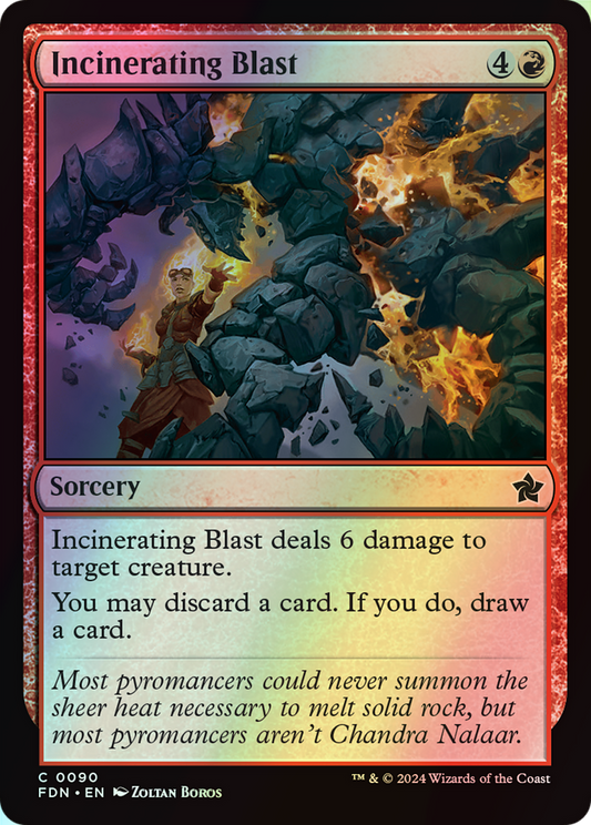 Incinerating Blast (FDN) #90 [EN/F]