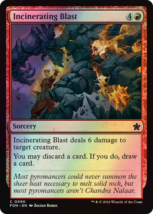 Incinerating Blast (FDN) #90 [EN/F]