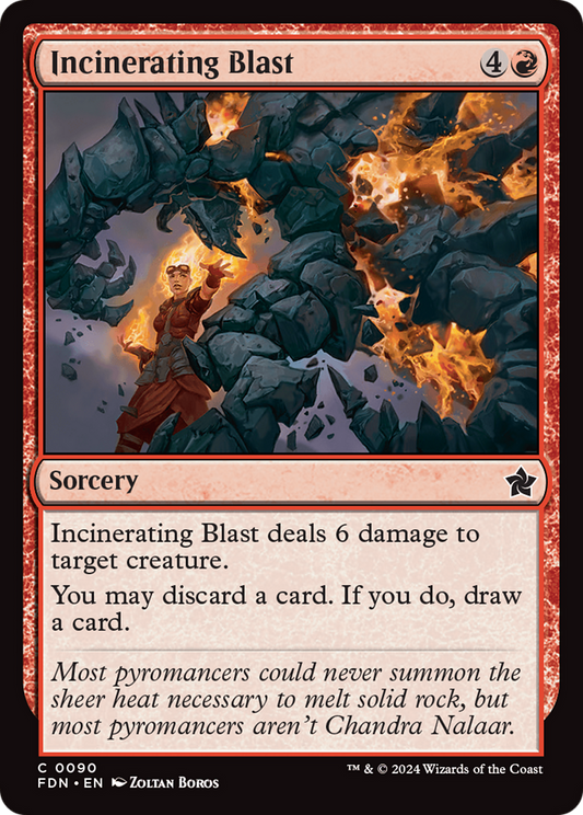 Incinerating Blast (FDN) #90 [EN/N]