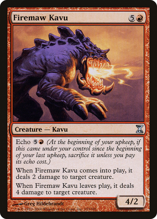 Firemaw Kavu (TSP) #153 [EN/N]