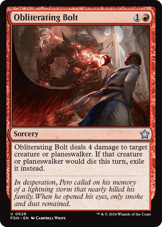 Obliterating Bolt (FDN) #629 [EN/N] s/o