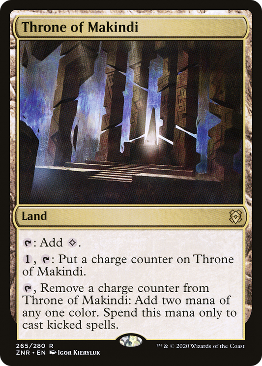 Throne of Makindi (ZNR) #265 [EN/N]