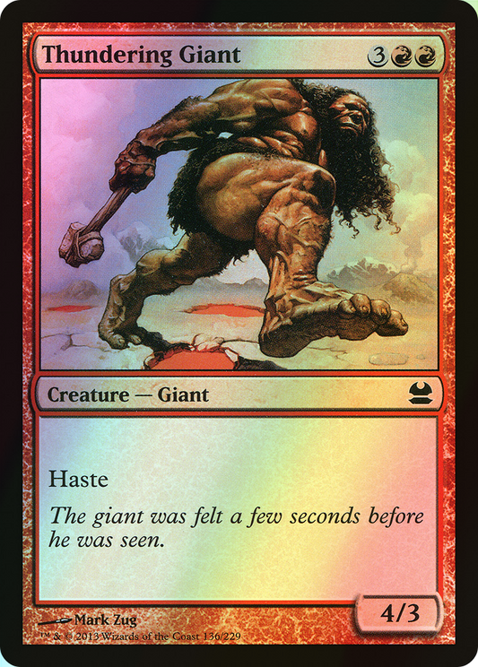 Thundering Giant (MMA) #136 [EN/F]