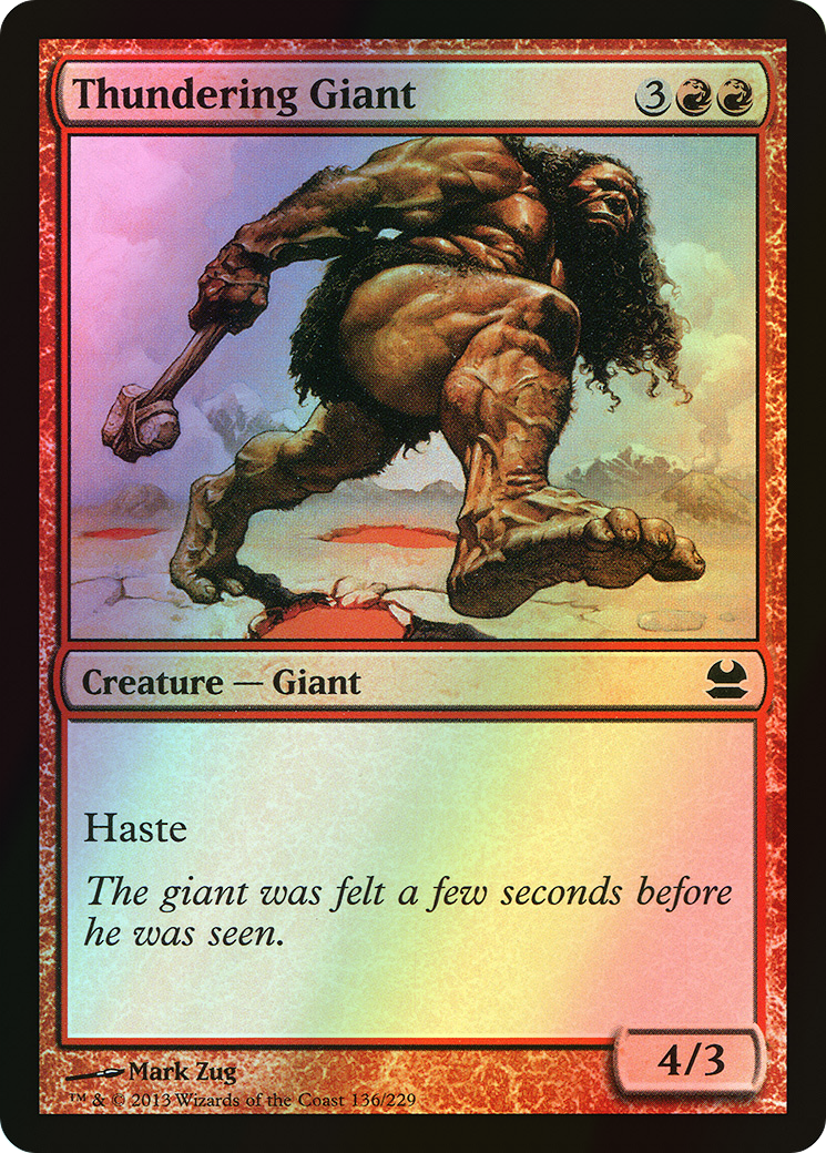 Thundering Giant (MMA) #136 [EN/F]