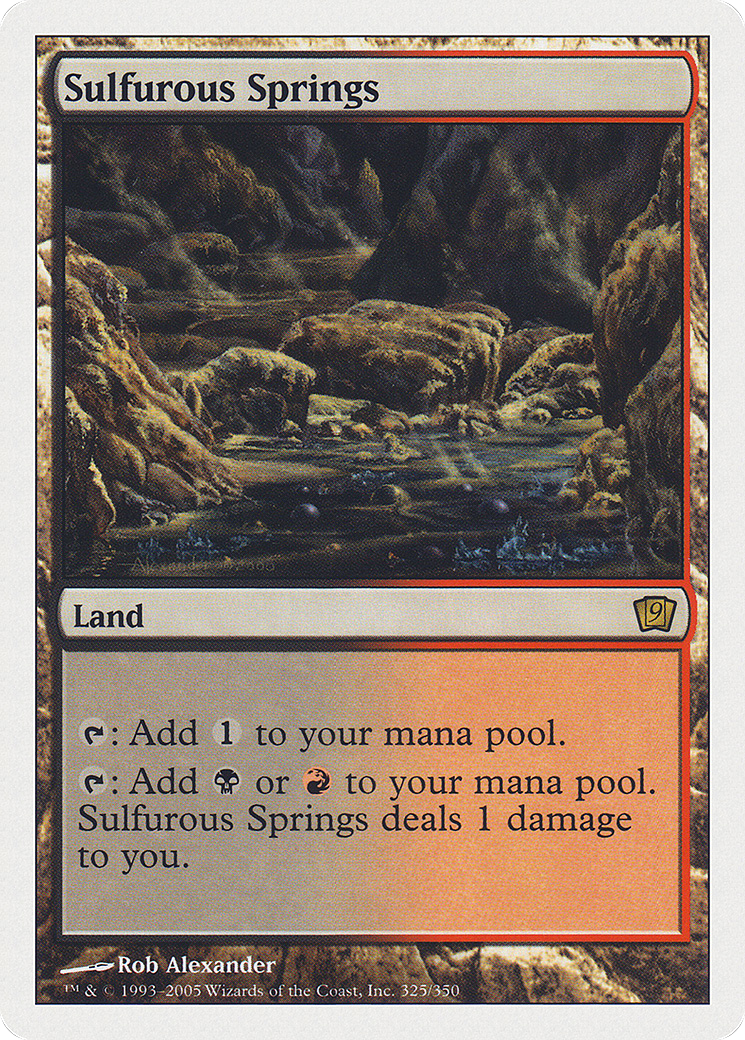 Sulfurous Springs (9ED) #325 [EN/N]