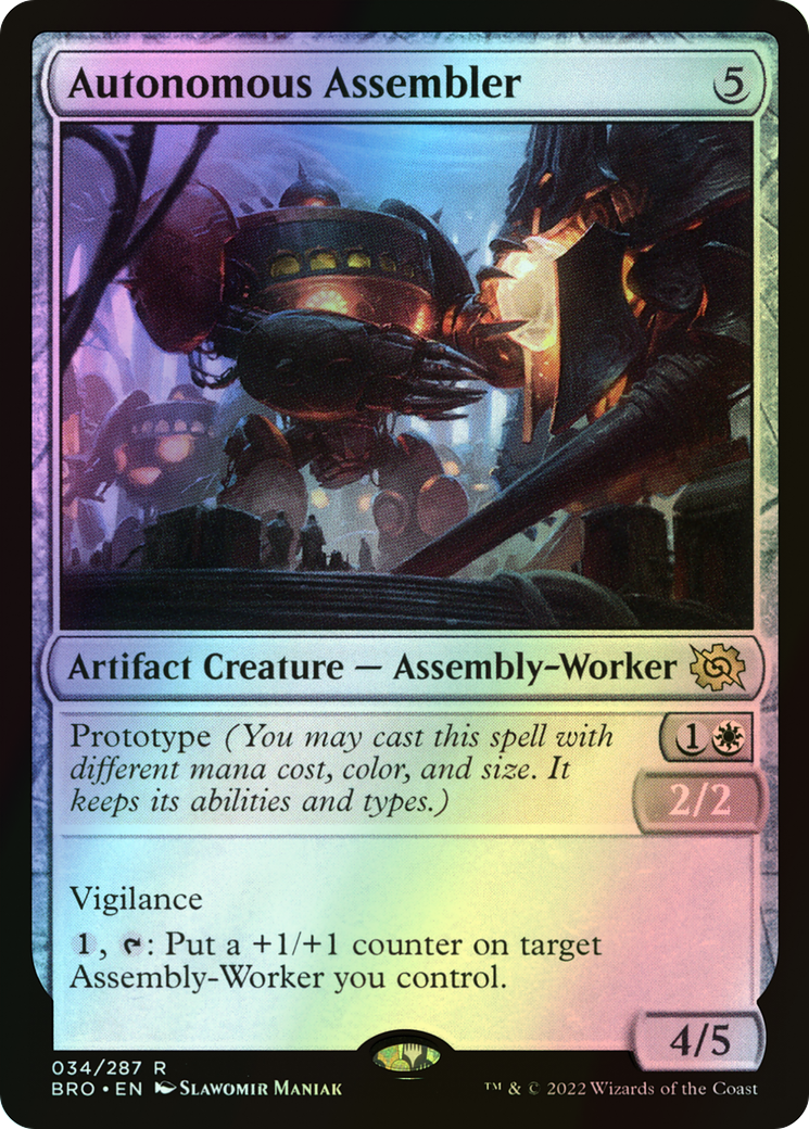 Autonomous Assembler (BRO) #34 [EN/F]