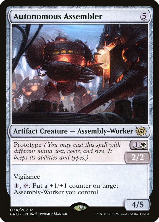 Autonomous Assembler (BRO) #34 [EN/N]