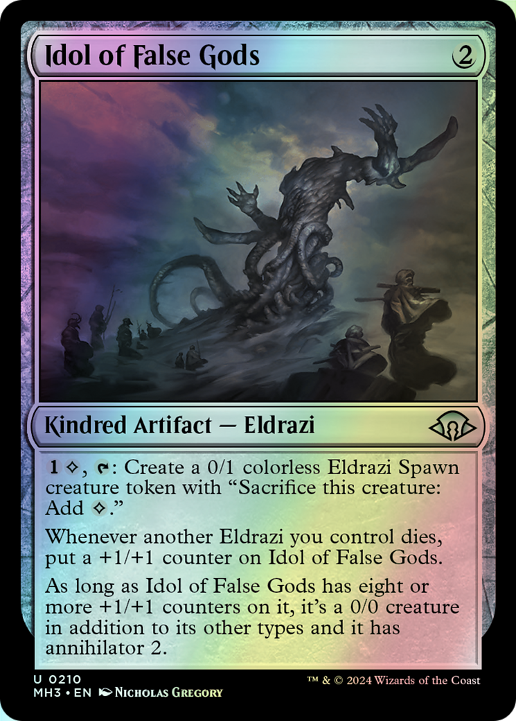 Idol of False Gods (MH3) #210 [EN/F]