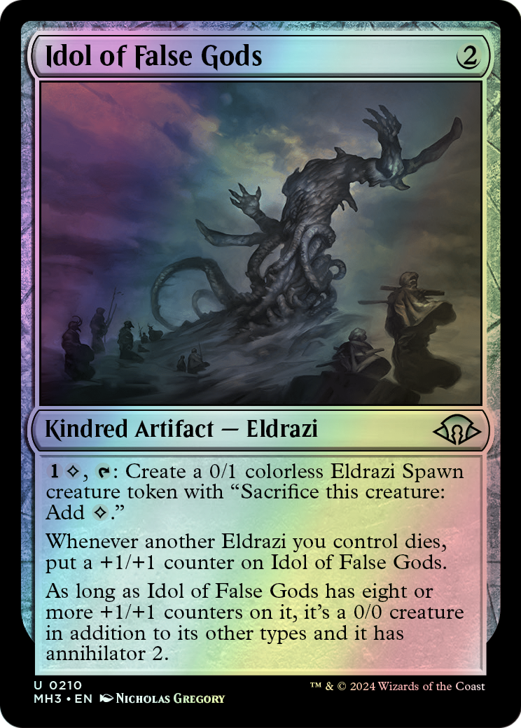 Idol of False Gods (MH3) #210 [EN/F]