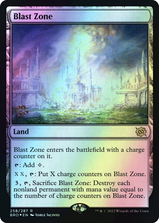 Blast Zone (PBRO) #258s [EN/F] s/o