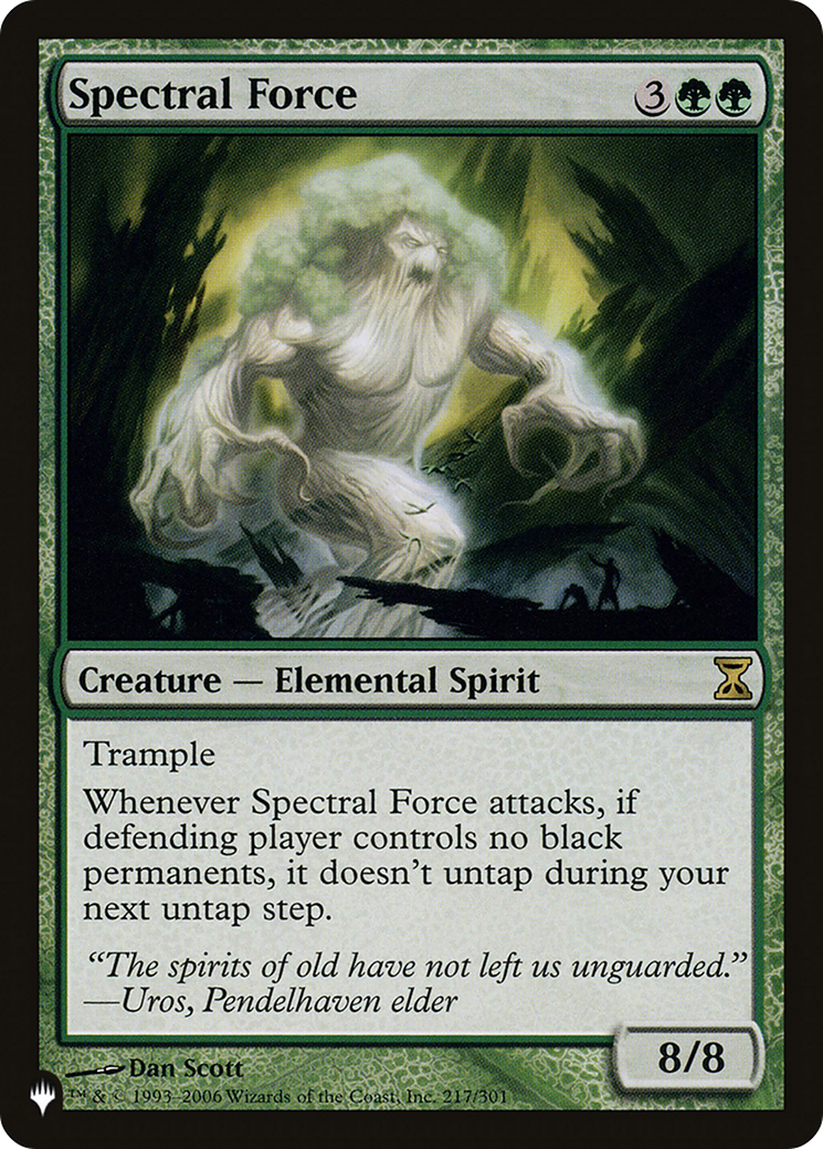 Spectral Force (PLST) #TSP-217 [EN/N]