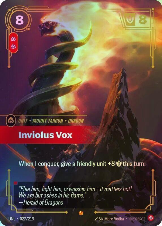 Inviolus Vox (UNL) #027 [EN/F] s/o