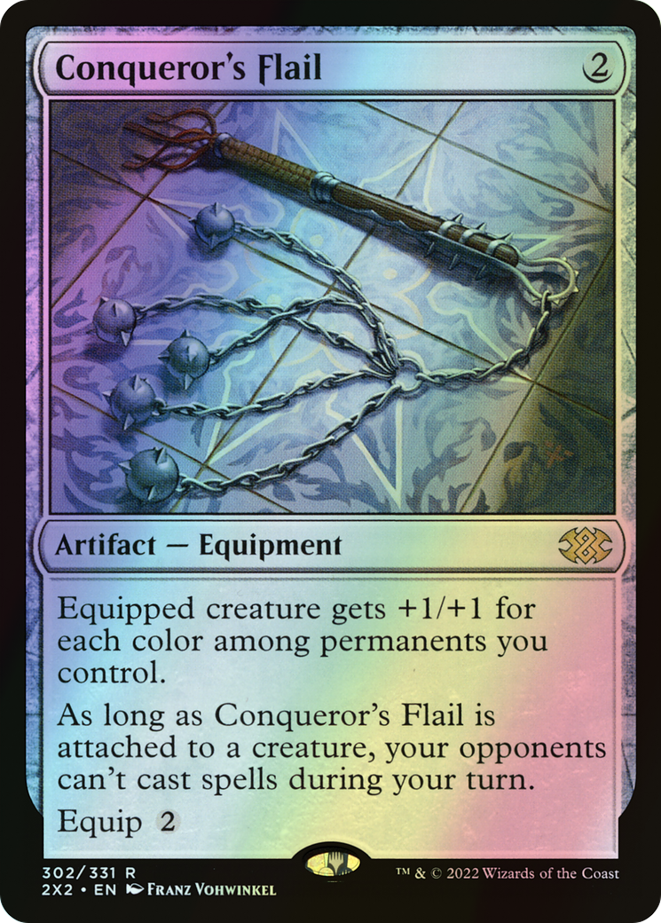 Conqueror's Flail (2X2) #302 [EN/F] s/o