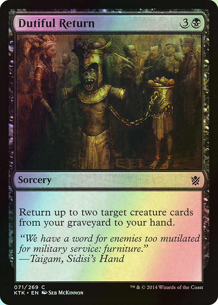 Dutiful Return (KTK) #71 [EN/F]