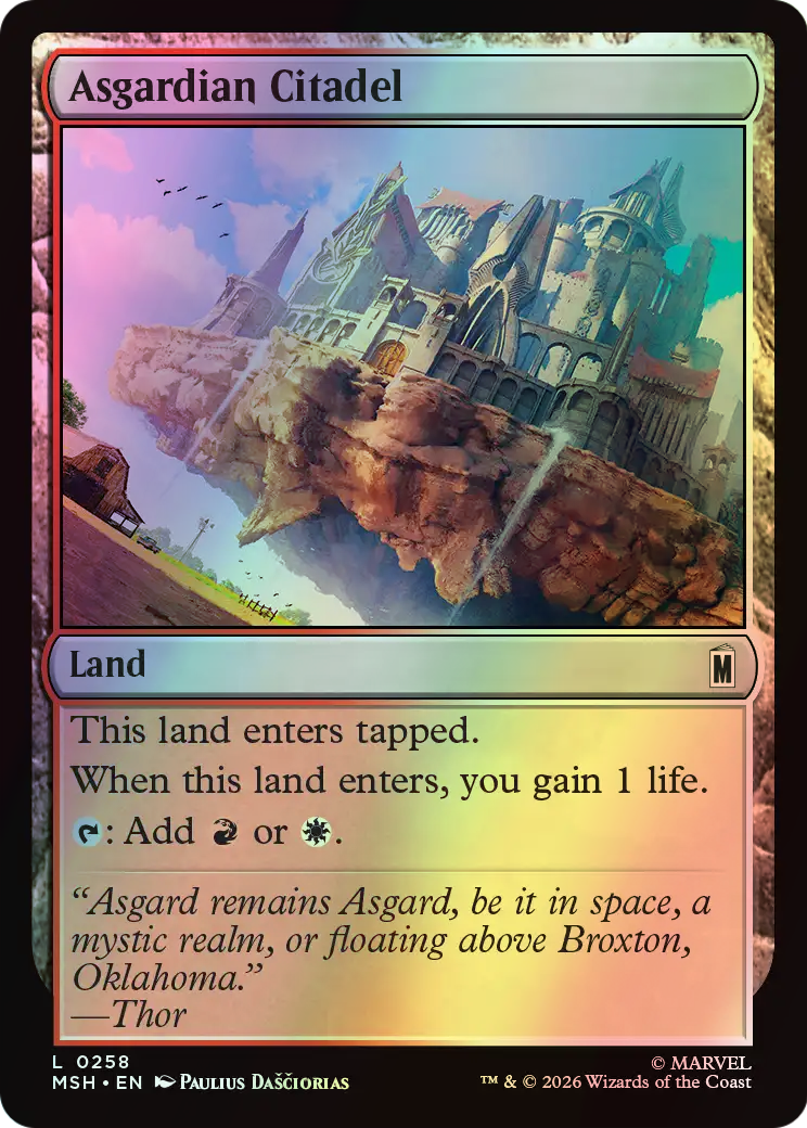 Asgardian Citadel (MSH) #258 [EN/F]