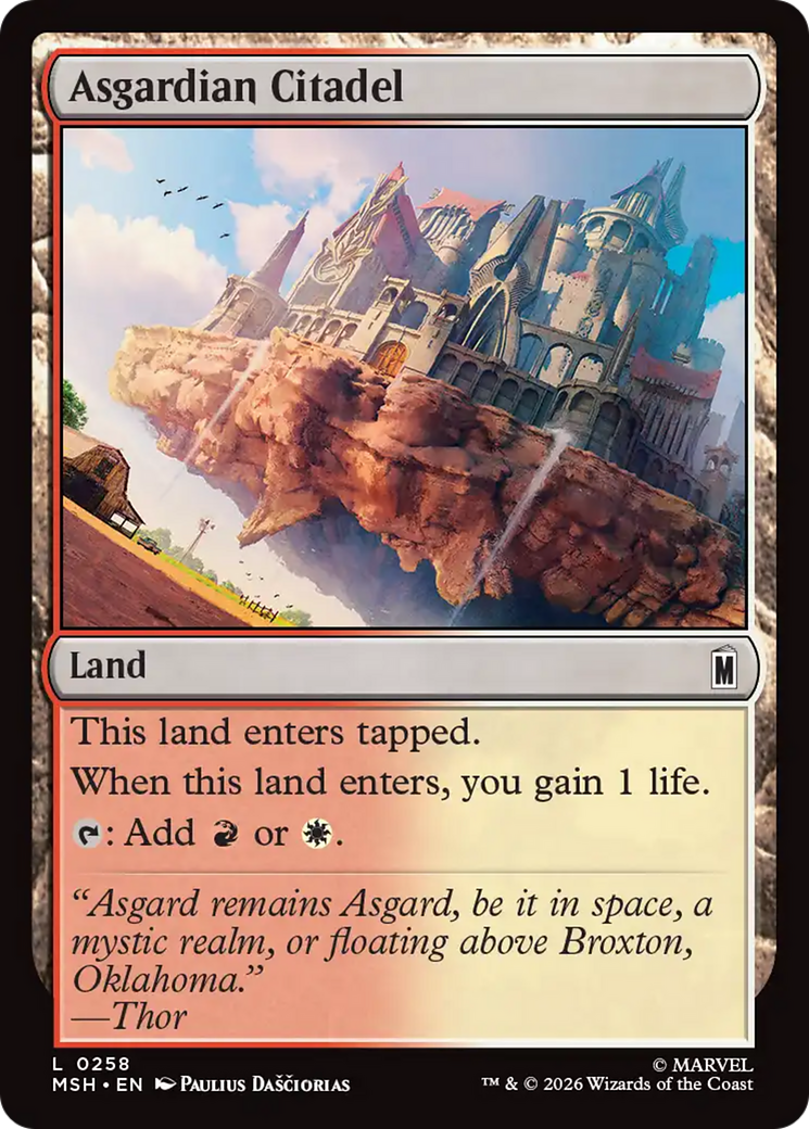 Asgardian Citadel (MSH) #258 [EN/N]