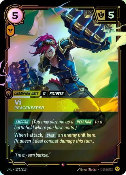 Vi - Peacekeeper (UNL) #176 [EN/F]