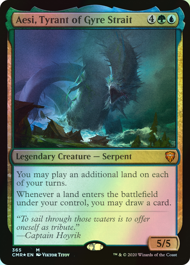 Aesi, Tyrant of Gyre Strait (CMR) #365 [EN/F] s/o