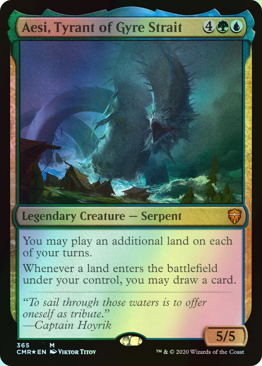 Aesi, Tyrant of Gyre Strait (CMR) #365 [EN/F] s/o