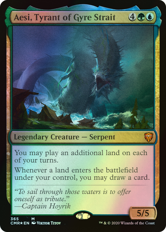 Aesi, Tyrant of Gyre Strait (CMR) #365 [EN/F] s/o