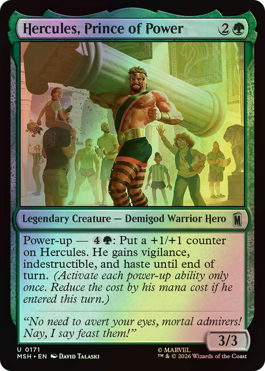 Hercules, Prince of Power (MSH) #171 [EN/F]