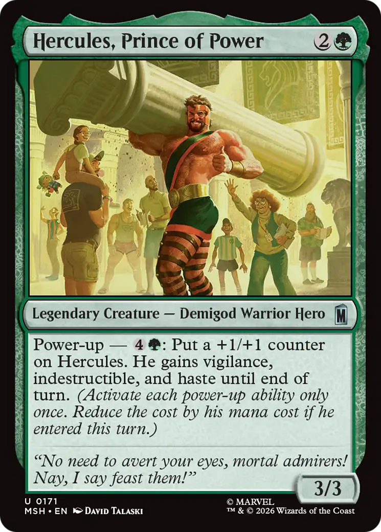 Hercules, Prince of Power (MSH) #171 [EN/N]