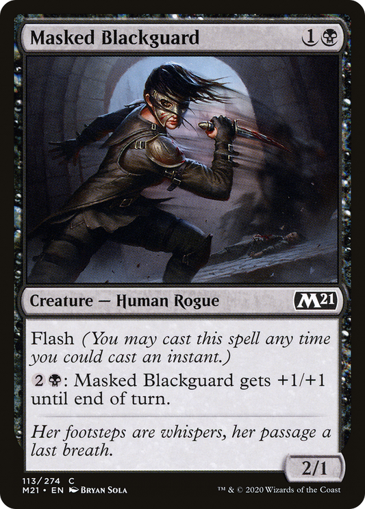 Masked Blackguard (M21) #113 [EN/N]