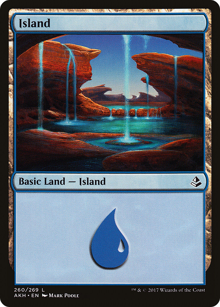 Island (AKH) #260 [EN/N] s/o