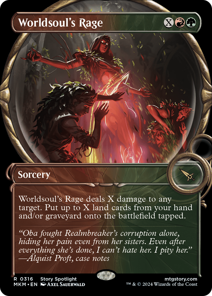 Worldsoul's Rage (MKM) #316 [EN/N] s/o