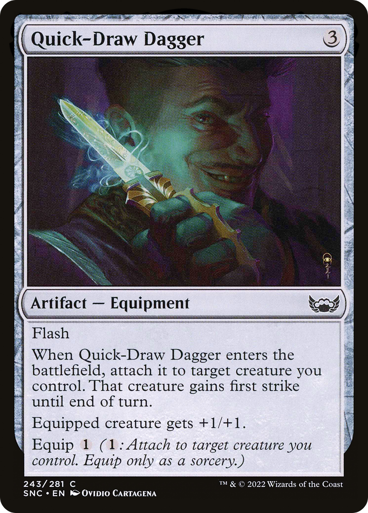 Quick-Draw Dagger (SNC) #243 [EN/N]