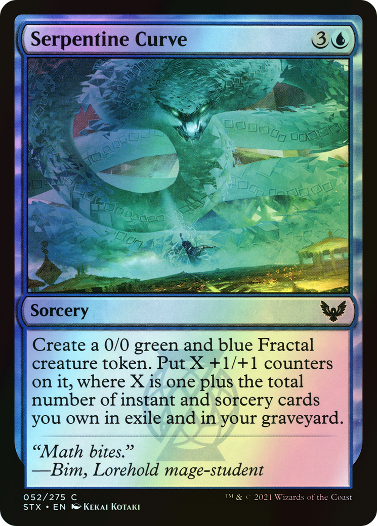 Serpentine Curve (STX) #52 [EN/F]