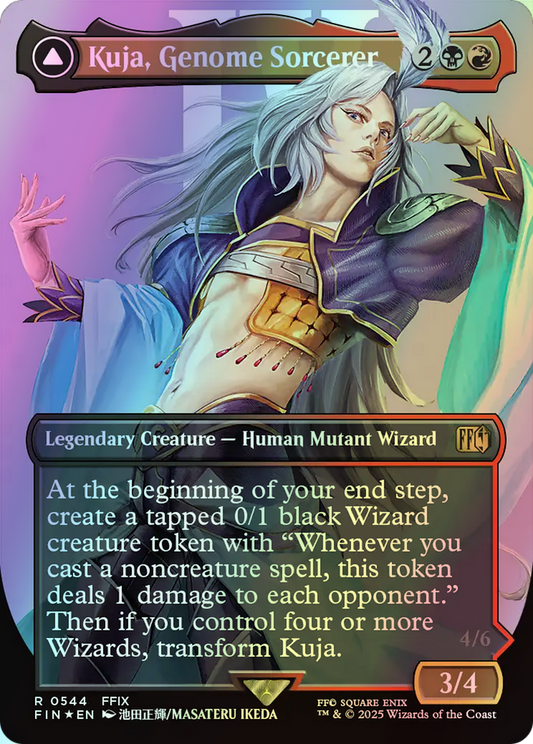 Kuja, Genome Sorcerer // Trance Kuja, Fate Defied - Surge Foil (FIN) #544 [EN/F] s/o