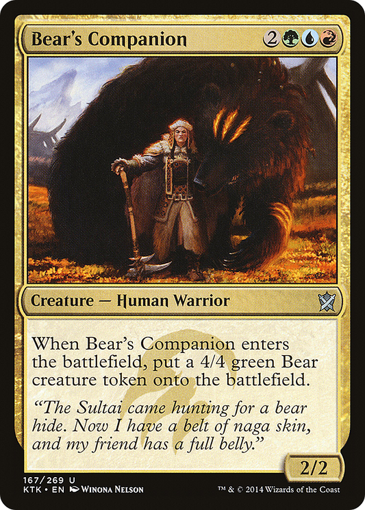 Bear's Companion (KTK) #167 [EN/N]