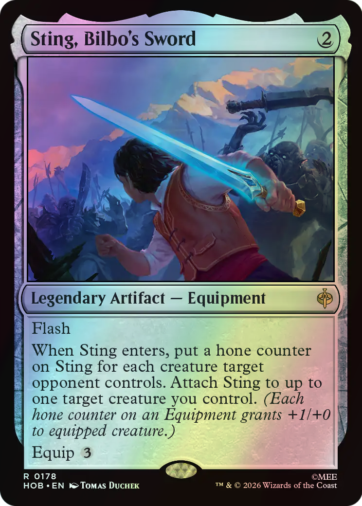 Sting, Bilbo's Sword (HOB) #178 [EN/F] s/o