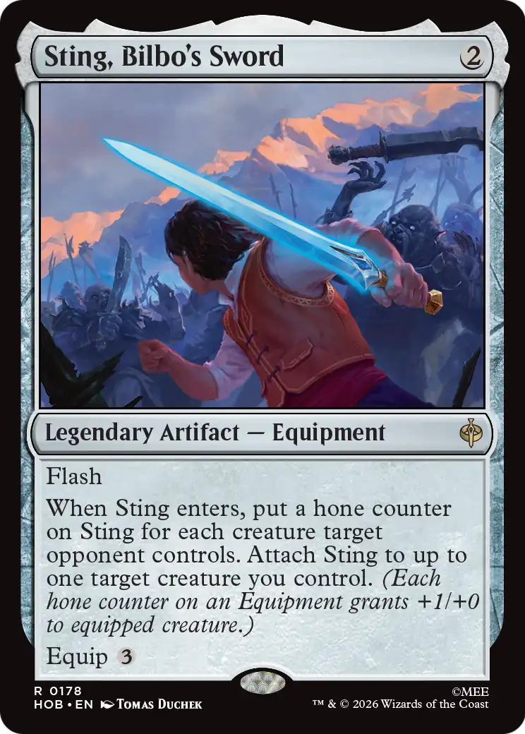 Sting, Bilbo's Sword (HOB) #178 [EN/N]