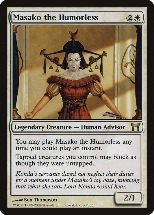 Masako the Humorless (CHK) #33 [EN/N]