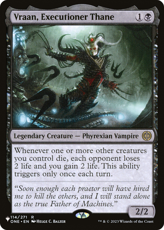 Vraan, Executioner Thane (PLST) #ONE-114 [EN/N] s/o