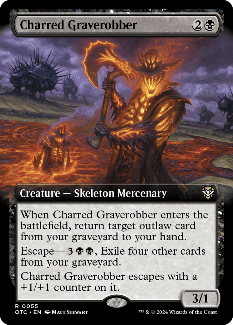 Charred Graverobber (OTC) #55 [EN/N]