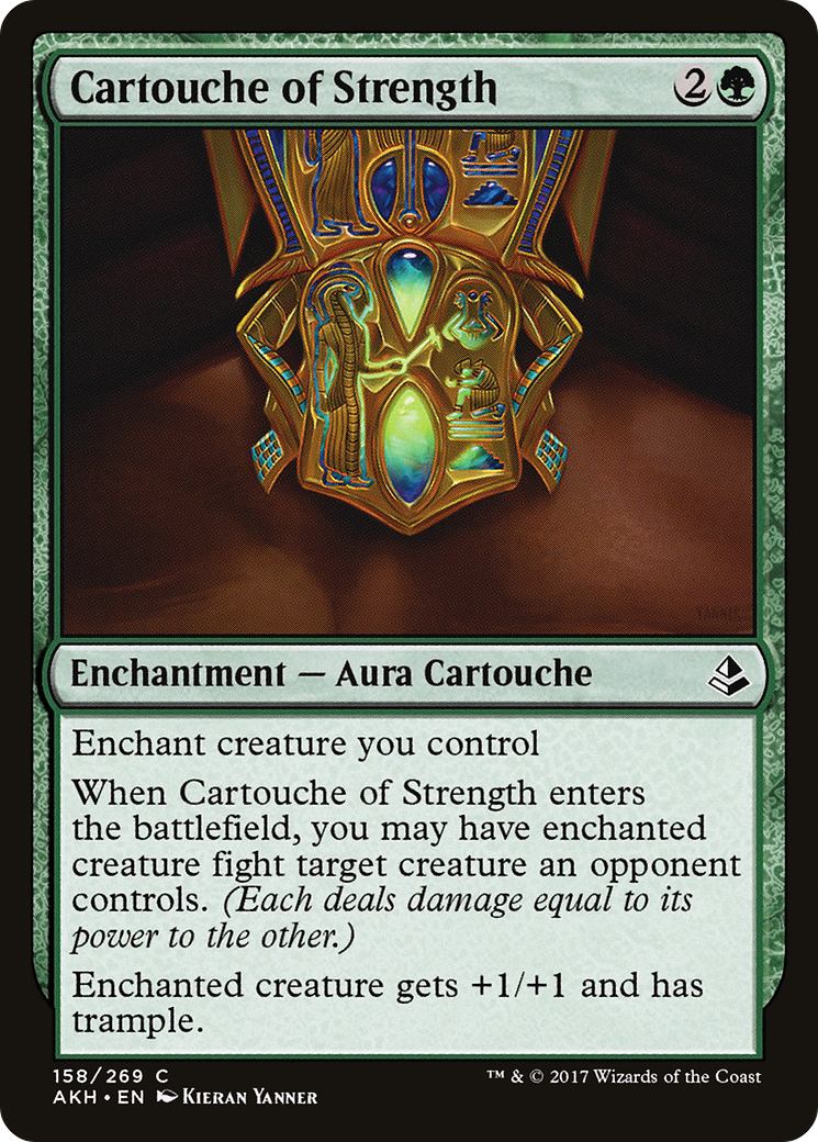 Cartouche of Strength (AKH) #158 [EN/N]