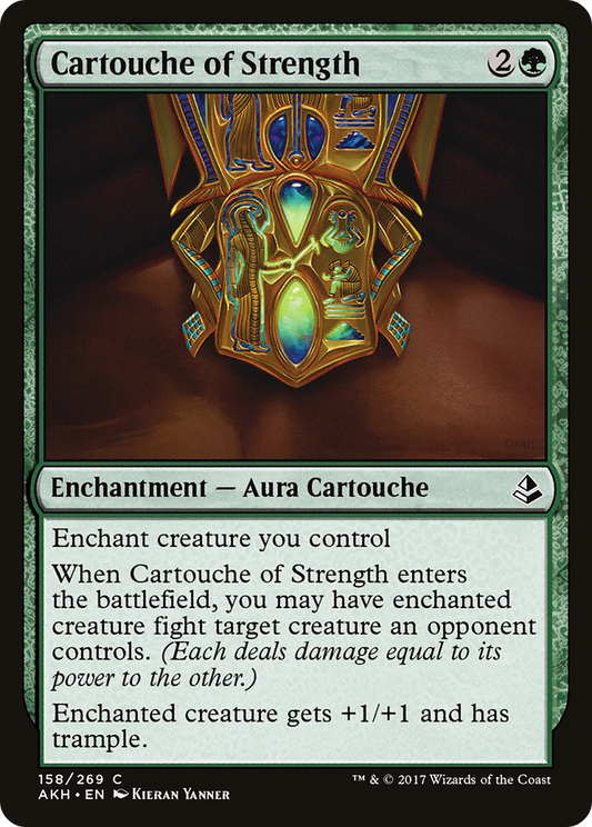 Cartouche of Strength (AKH) #158 [EN/N]