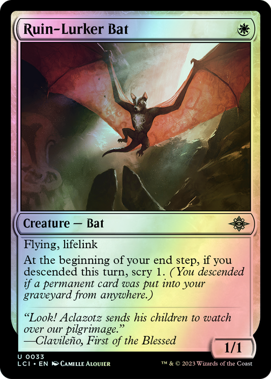 Ruin-Lurker Bat (LCI) #33 [EN/F] s/o