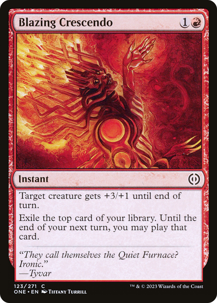 Blazing Crescendo (ONE) #123 [EN/N] s/o