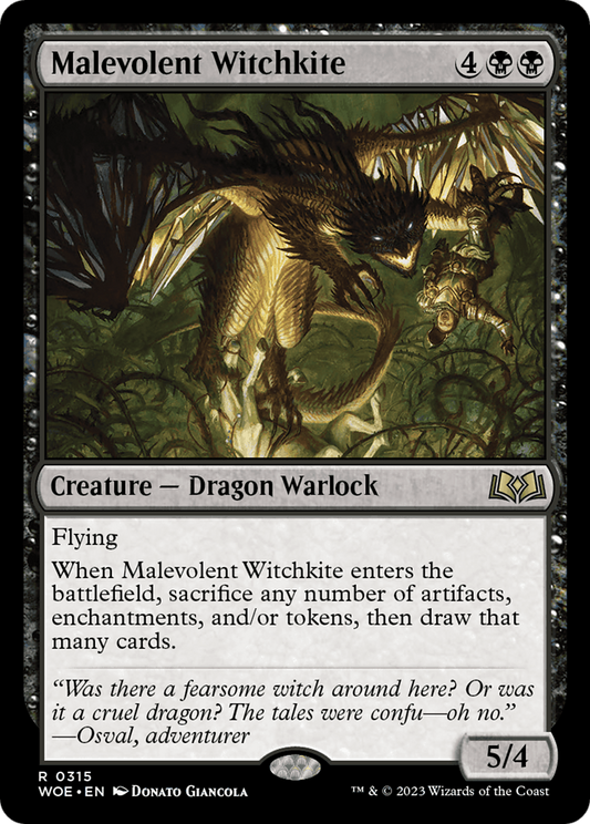 Malevolent Witchkite (WOE) #315 [EN/N]