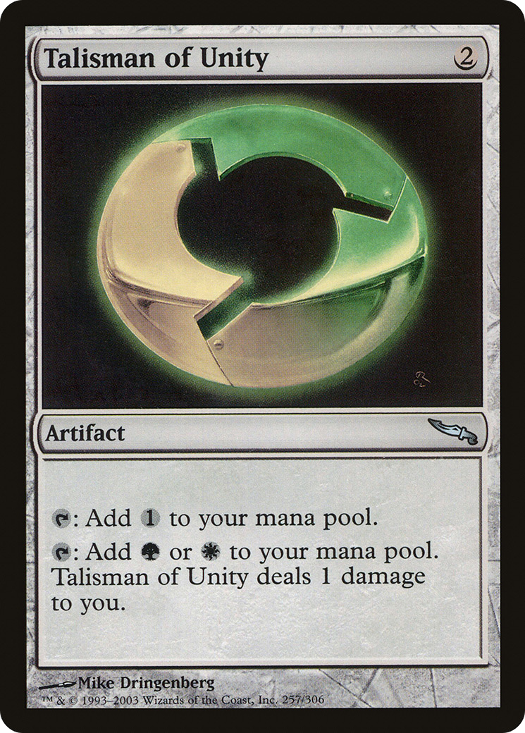 Talisman of Unity (MRD) #257 [EN/N]