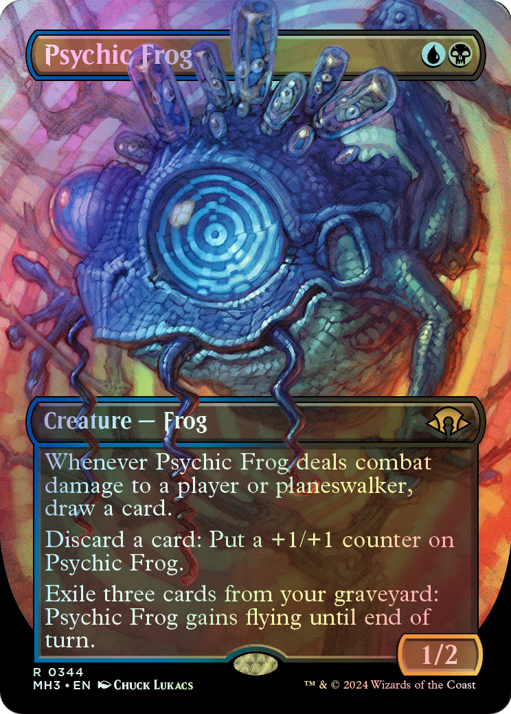 Psychic Frog (MH3) #344 [EN/F] s/o