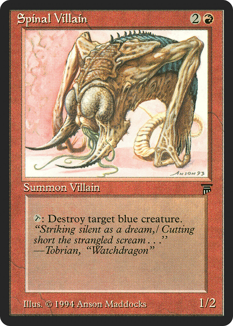 Spinal Villain (LEG) #164 [EN/N]