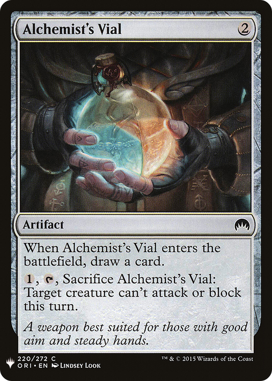 Alchemist's Vial (PLST) #ORI-220 [EN/N] s/o