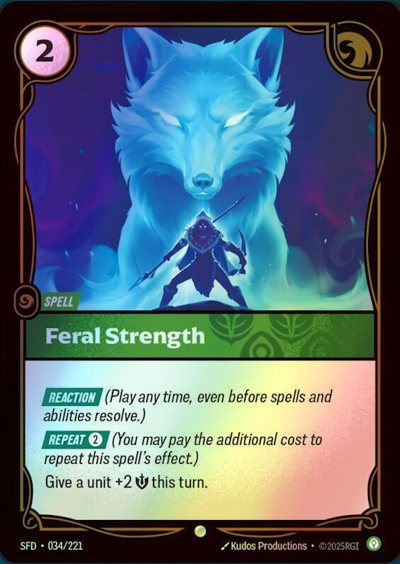 Feral Strength (SFD) #034 [EN/F]