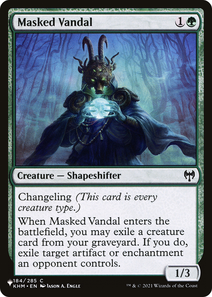 Masked Vandal (PLST) #KHM-184 [EN/N]