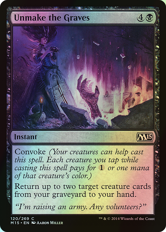 Unmake the Graves (M15) #120 [EN/F]